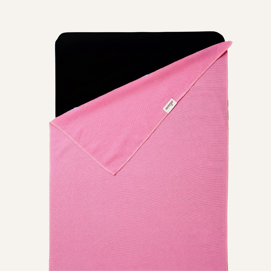 Non-Slip Mat Towel in Pink