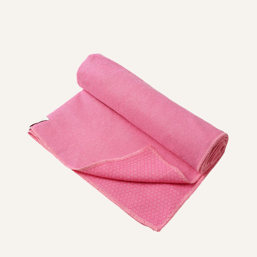 Non-Slip Mat Towel in Pink