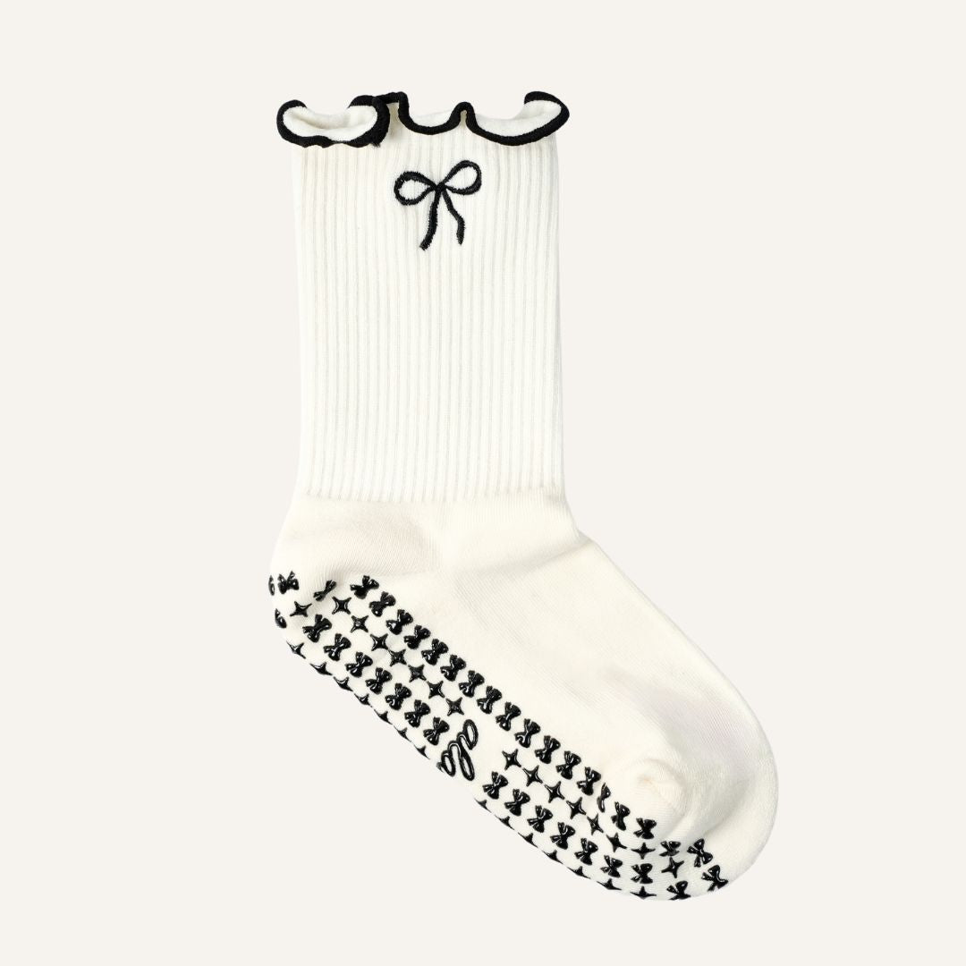 KATIE Grip Socks in Black